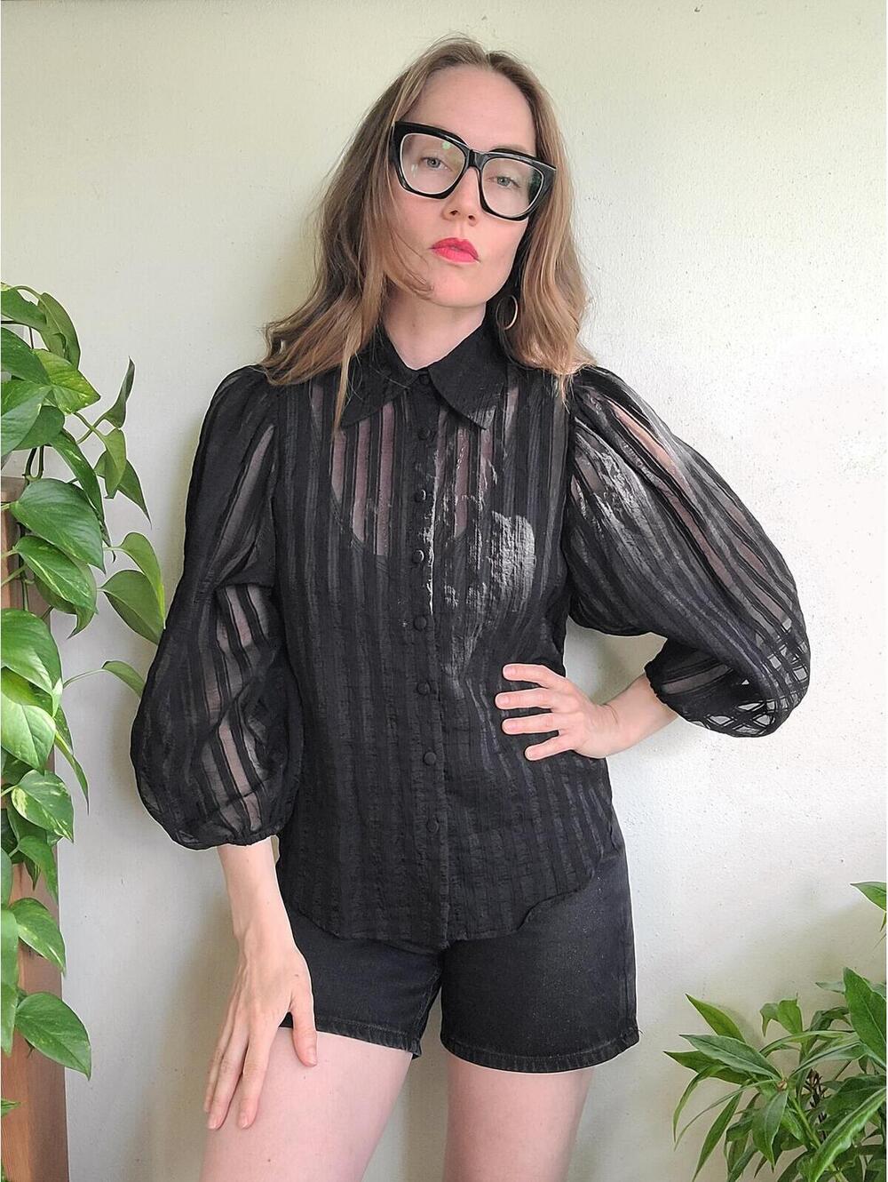 The Gothic Cloud Blouse S